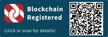 This press release has been registered on the blockchain to facilitate verification/authenticity.