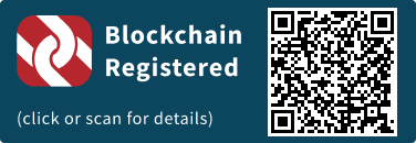 This press release has been registered on the blockchain to facilitate verification/authenticity.