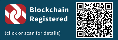 This press release has been registered on the blockchain to facilitate verification/authenticity.