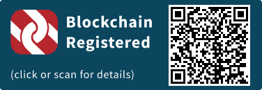 This press release has been registered on the blockchain to facilitate verification/authenticity.