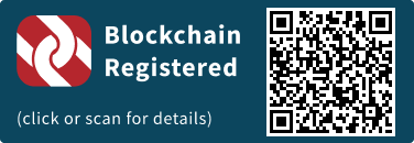 This press release has been registered on the blockchain to facilitate verification/authenticity.