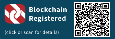 This press release has been registered on the blockchain to facilitate verification/authenticity.