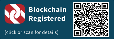 This press release has been registered on the blockchain to facilitate verification/authenticity.