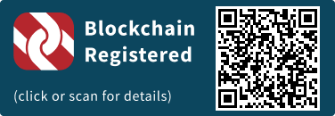 This press release has been registered on the blockchain to facilitate verification/authenticity.