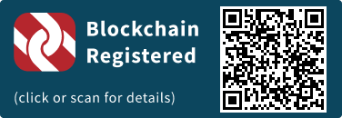 This press release has been registered on the blockchain to facilitate verification/authenticity.