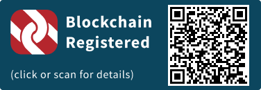 This press release has been registered on the blockchain to facilitate verification/authenticity.