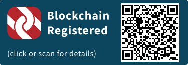 This press release has been registered on the blockchain to facilitate verification/authenticity.