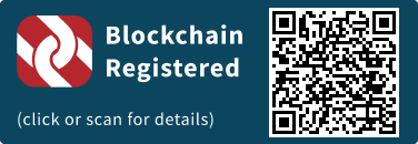 This press release has been registered on the blockchain to facilitate verification/authenticity.