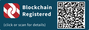 This press release has been registered on the blockchain to facilitate verification/authenticity.