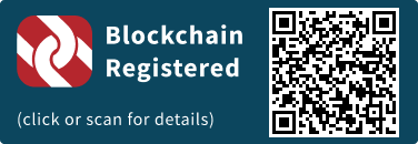 This press release has been registered on the blockchain to facilitate verification/authenticity.