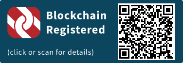 This press release has been registered on the blockchain to facilitate verification/authenticity.