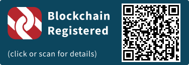 This press release has been registered on the blockchain to facilitate verification/authenticity.