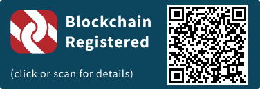 This press release has been registered on the blockchain to facilitate verification/authenticity.