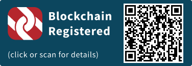 This press release has been registered on the blockchain to facilitate verification/authenticity.