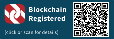 This press release has been registered on the blockchain to facilitate verification/authenticity.